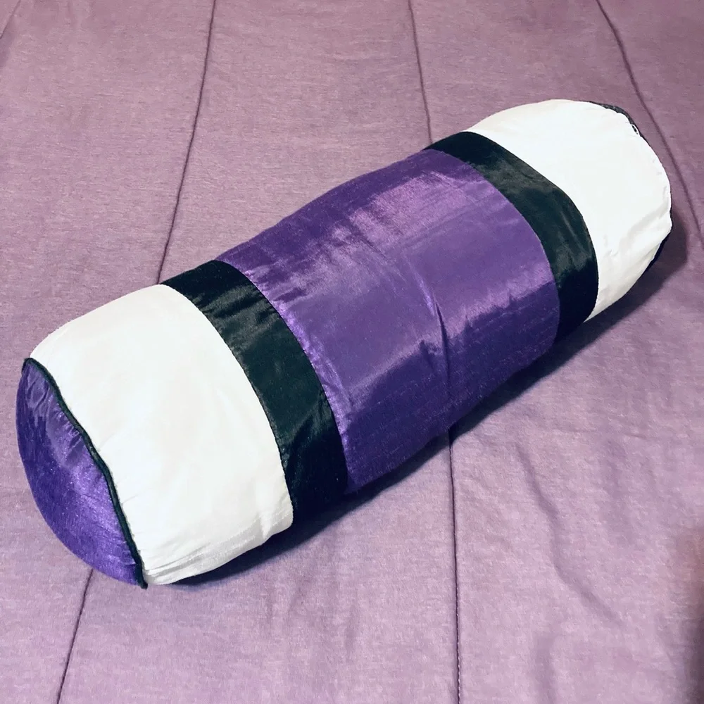5 Piece Full Comforter Set (Purple)
